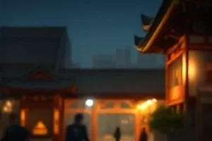 《金兰记》封面，两只相扣的银镯放在红布上