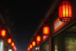 《屋檐下的四季》封面，檐下挂着风铃与玉米串