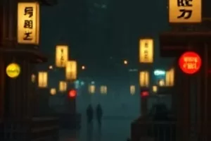 《邻里春秋》封面，共用院落里的一张石桌与几只茶缸